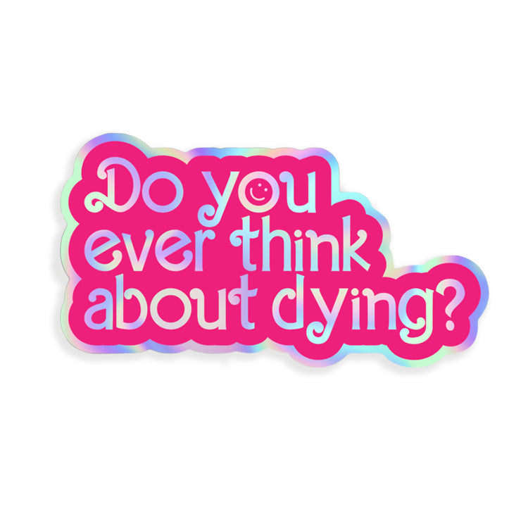 Existential Dread Barbie Sticker