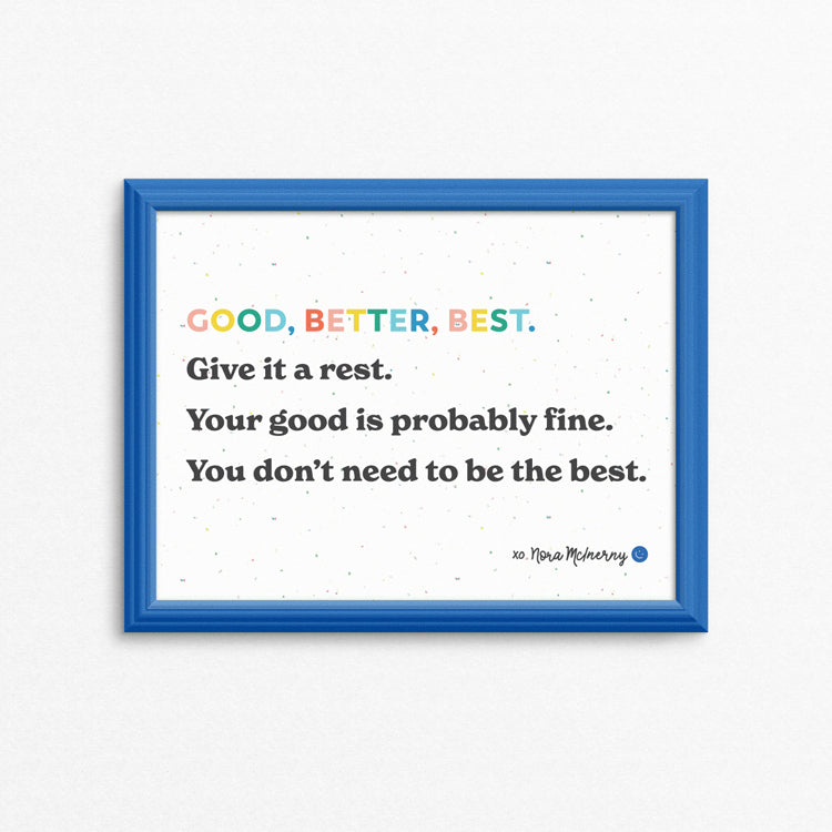 Give it a Rest 8.5 x 11" Print