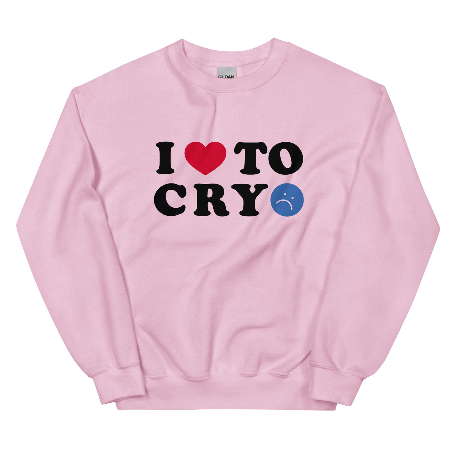 I HEART TO CRY CREWNECK