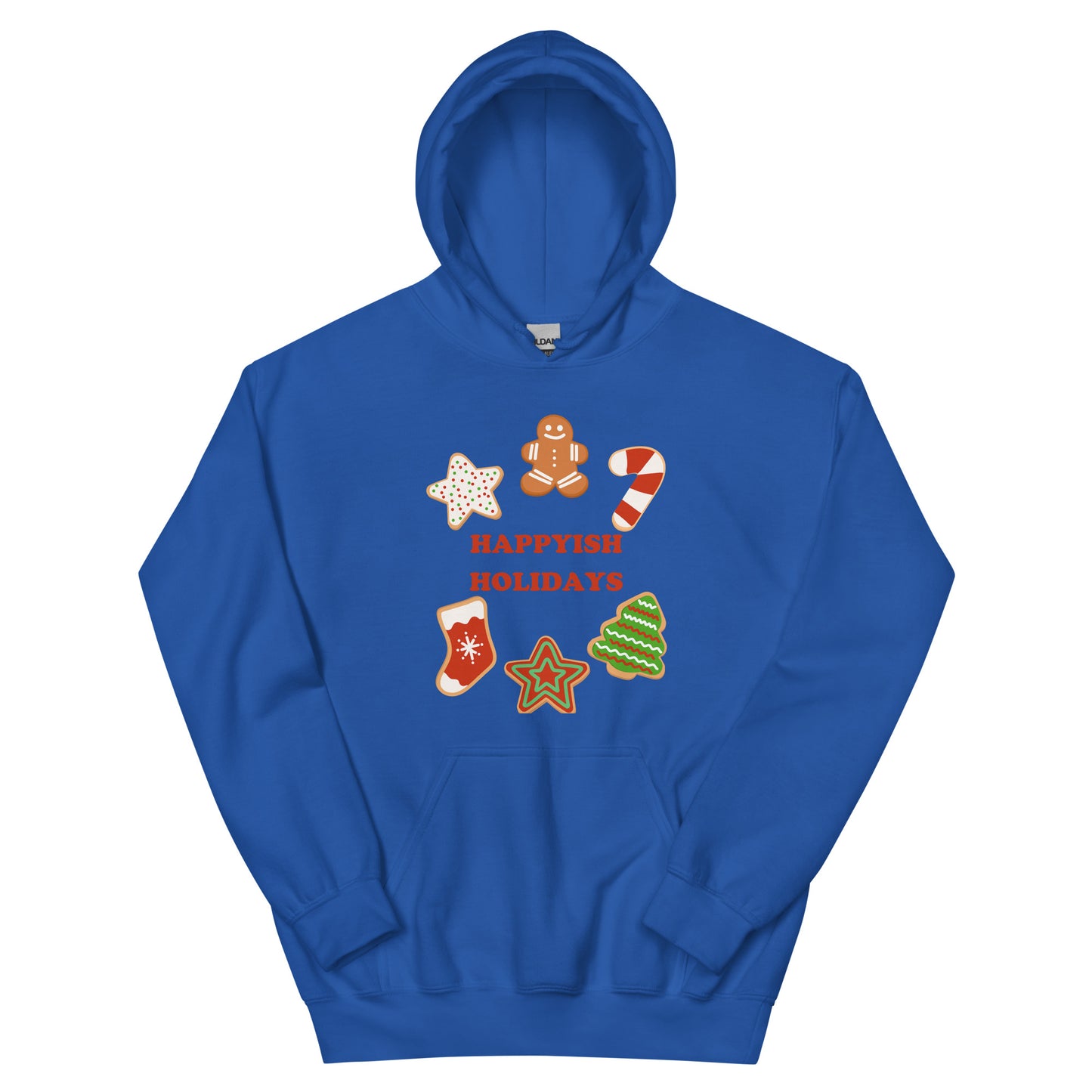 Happyish Holidays Hoodie - Sugar Cookie