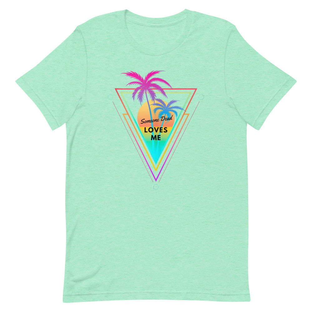 SOMEONE DEAD T SHIRT - Heather Mint