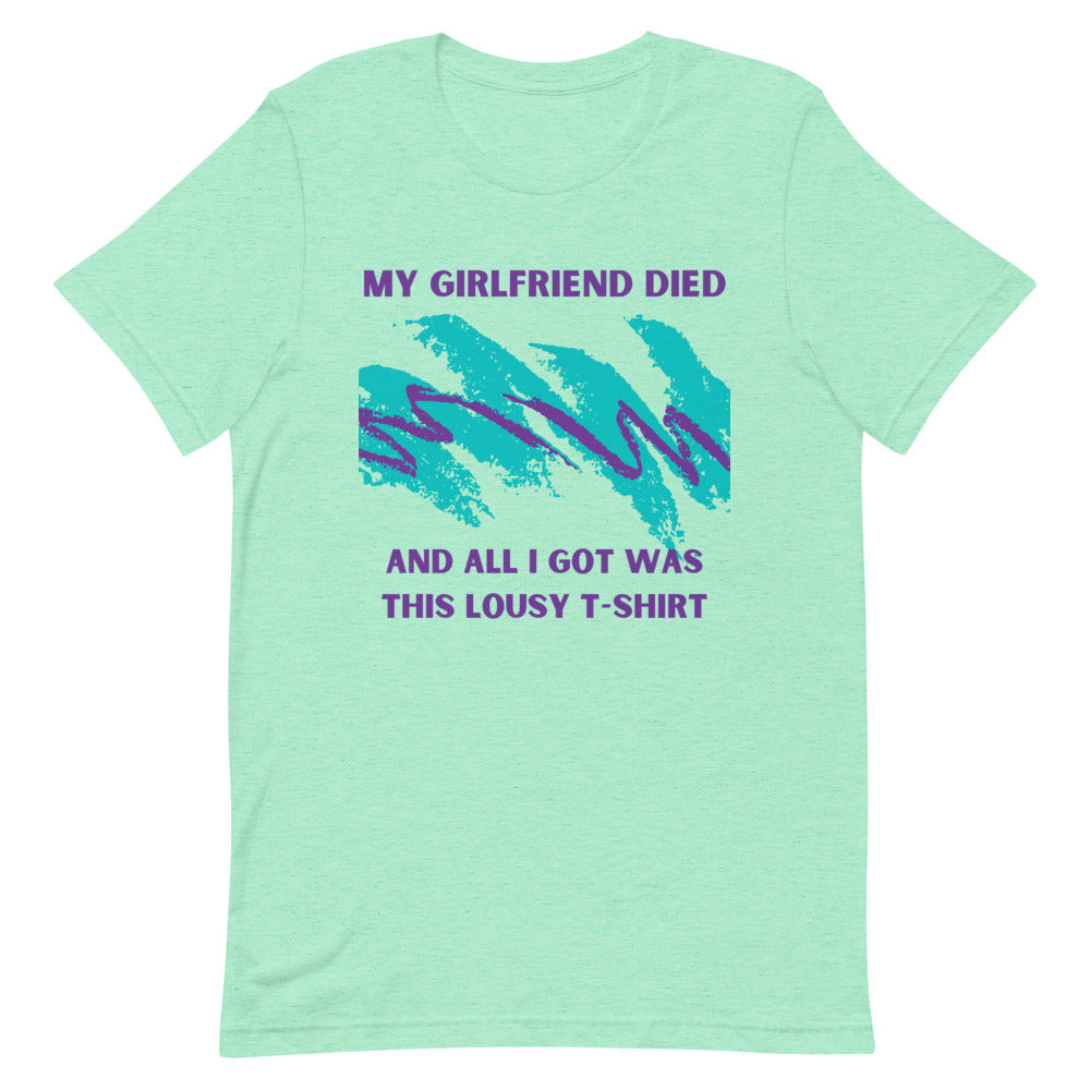LOUSY T SHIRT - GIRLFRIEND - Heather Mint
