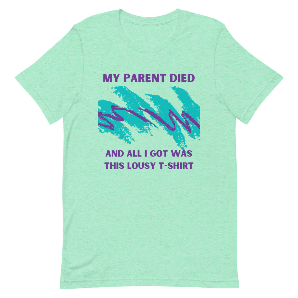 LOUSY T SHIRT - PARENT - Heather Mint