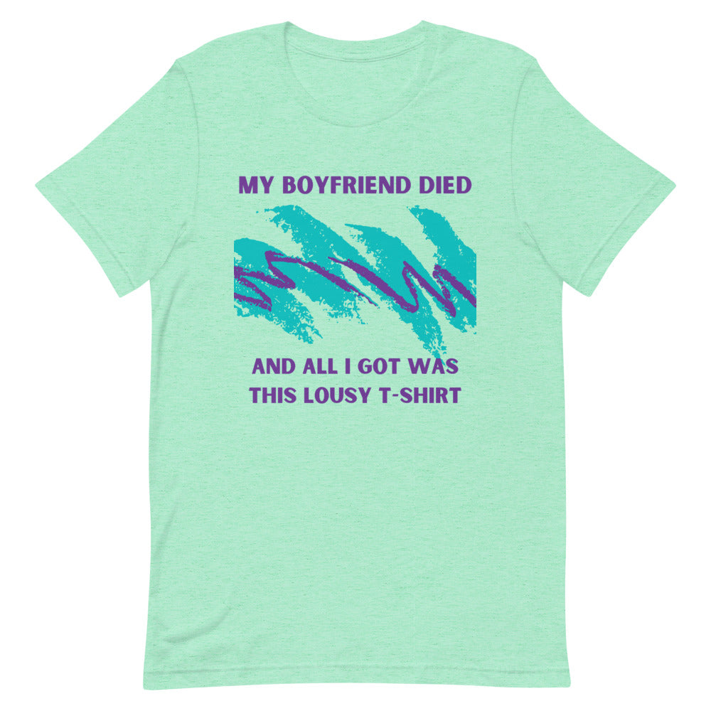 LOUSY T SHIRT - BOYFRIEND - Heather Mint