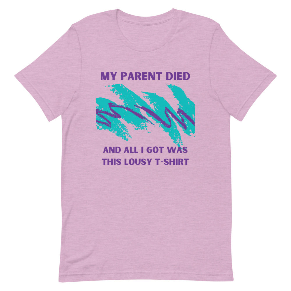LOUSY T SHIRT - PARENT - Heather Prism Lilac