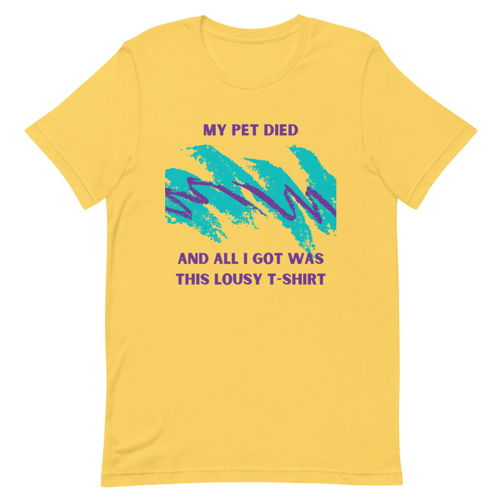 LOUSY T SHIRT - PET - Yellow