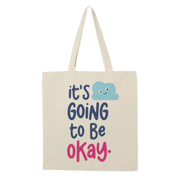 It's Going to Be Okay Cloudy Guy Book Bag