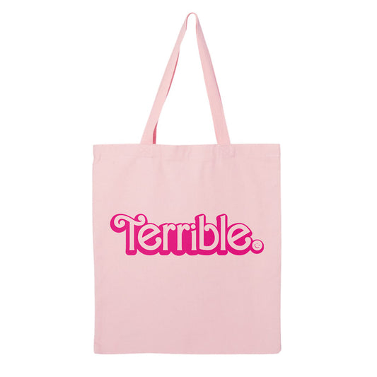 This Barbie is Terrible Book Bag