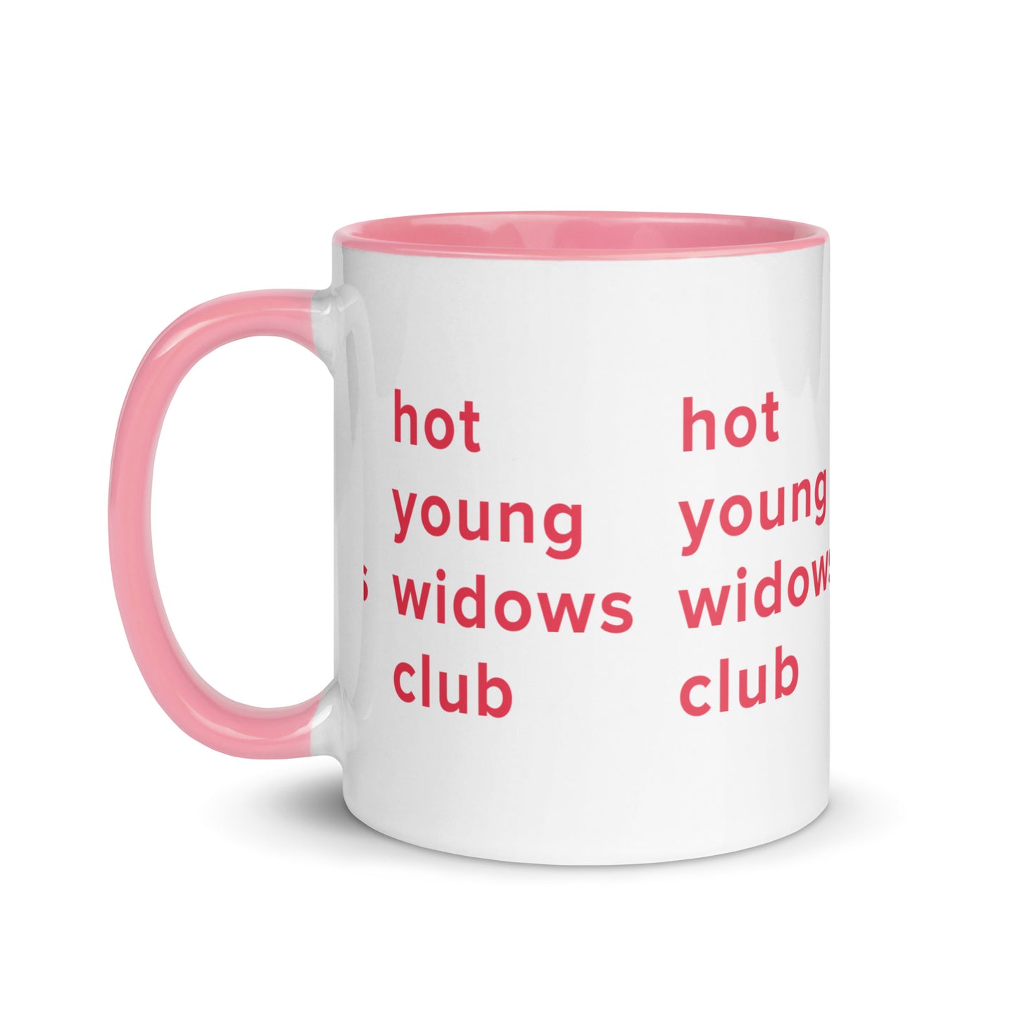 Hot Young Widows Club Print Mug