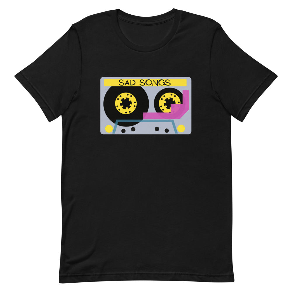 SAD SONGS T SHIRT - Black