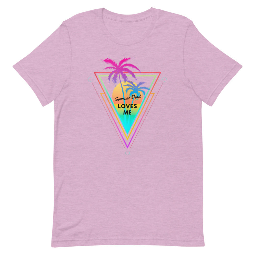SOMEONE DEAD T SHIRT - Heather Prism Lilac