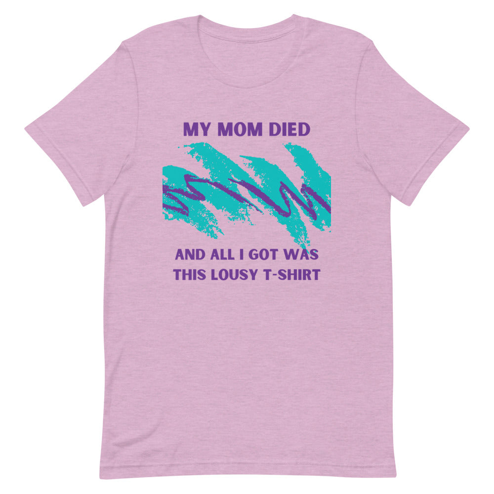 LOUSY T SHIRT - MOM - Heather Prism Lilac