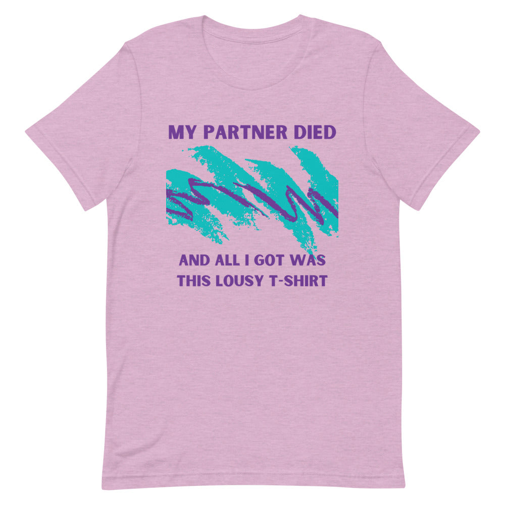 LOUSY T SHIRT - PARTNER - Heather Prism Lilac